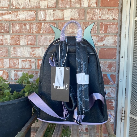 Loungefly mini backpack Malificent design new - Picture 4 of 6